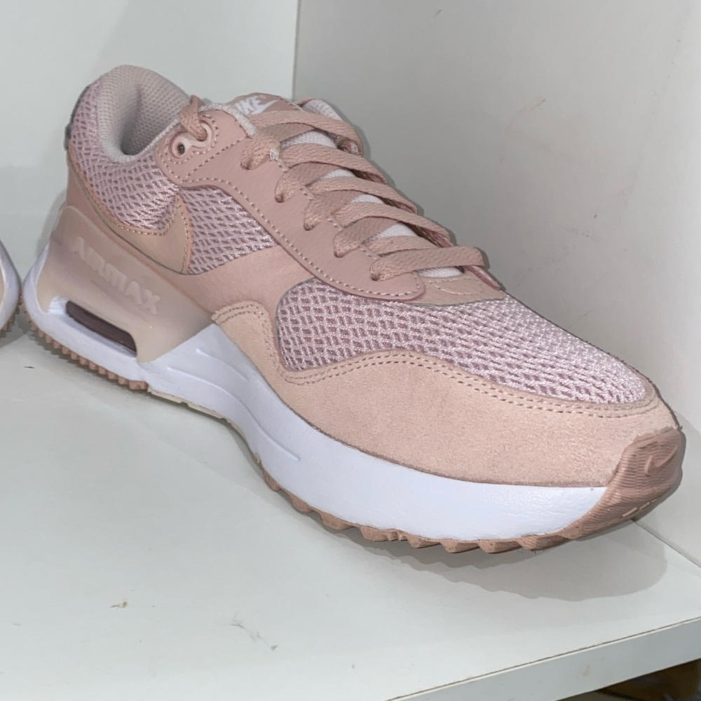 Nike Air Max System Women's Sneakers Size 9.5 Barely Rose / Pink Oxford - Picture 7 of 16